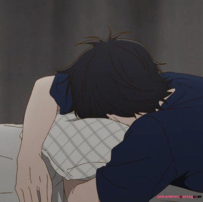 hình ảnh anime che mặt nam boy ngầu